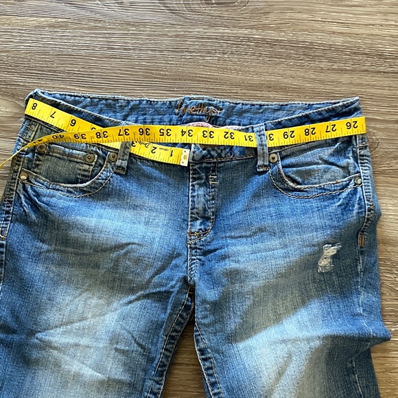 Amethyst Jeans Light Blue Flare Denim - Picture 8 of 8